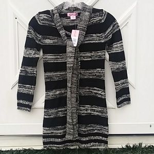 PINK ANGEL GIRL'S SWEATER DRESS SIZE 7/8 NWT
